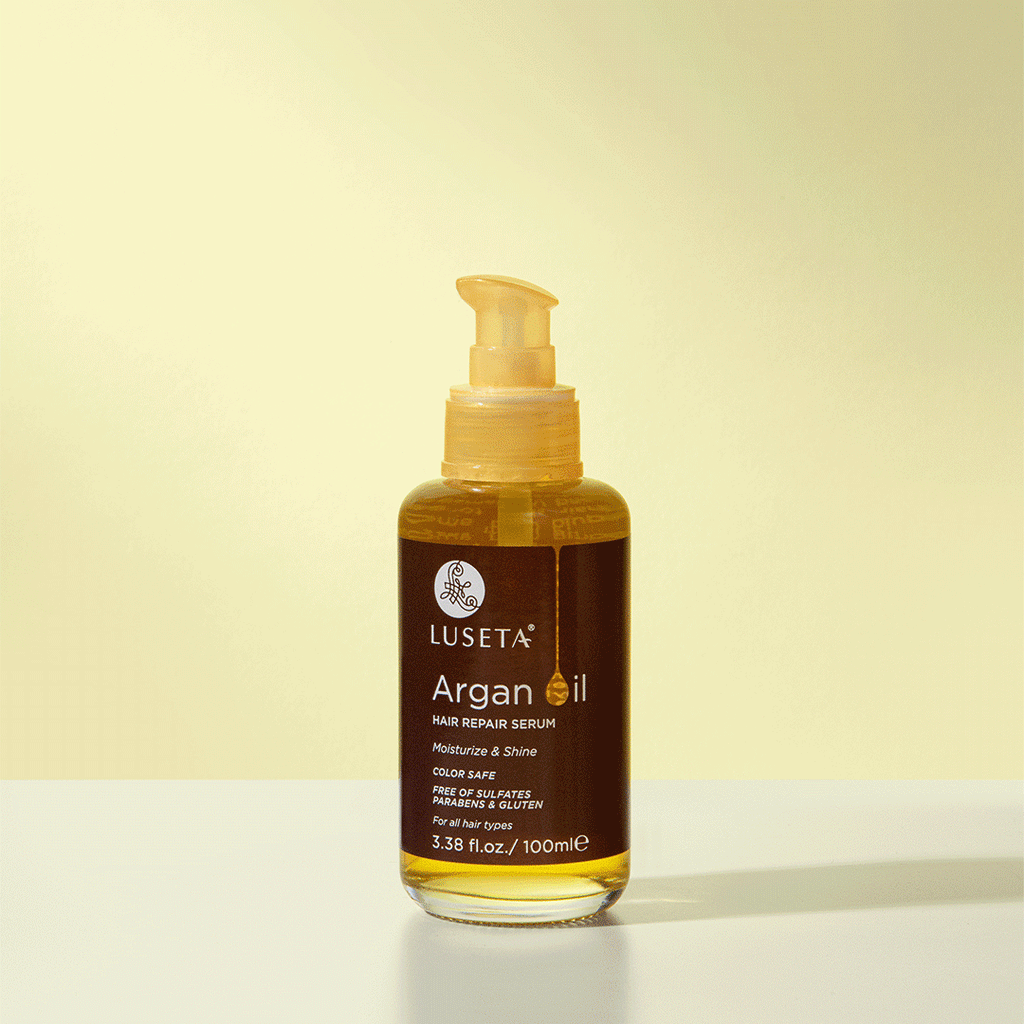 Argan Oil Hair Serum Hair Treatment Luseta Beauty 3.4oz 