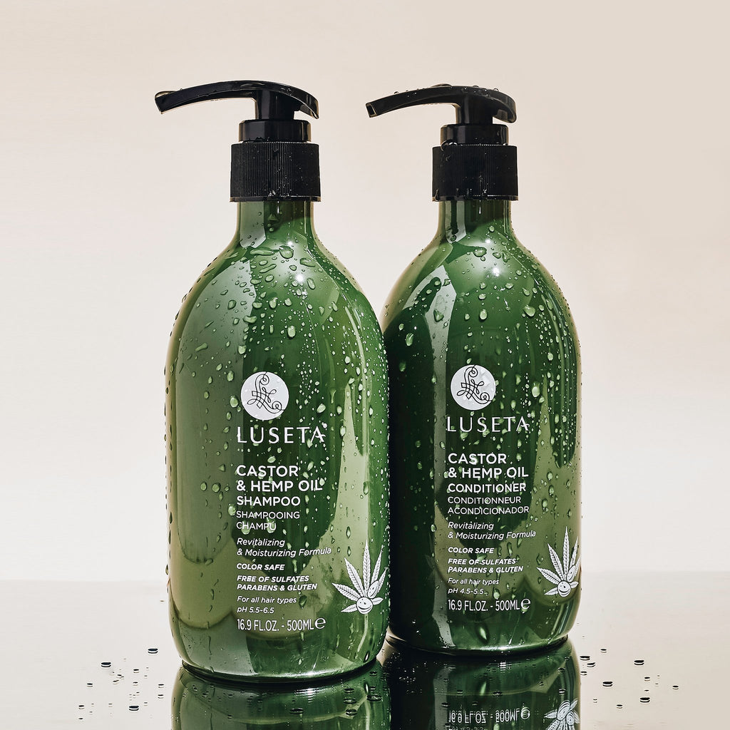 Castor & Hemp Oil Bundle - Luseta Beauty