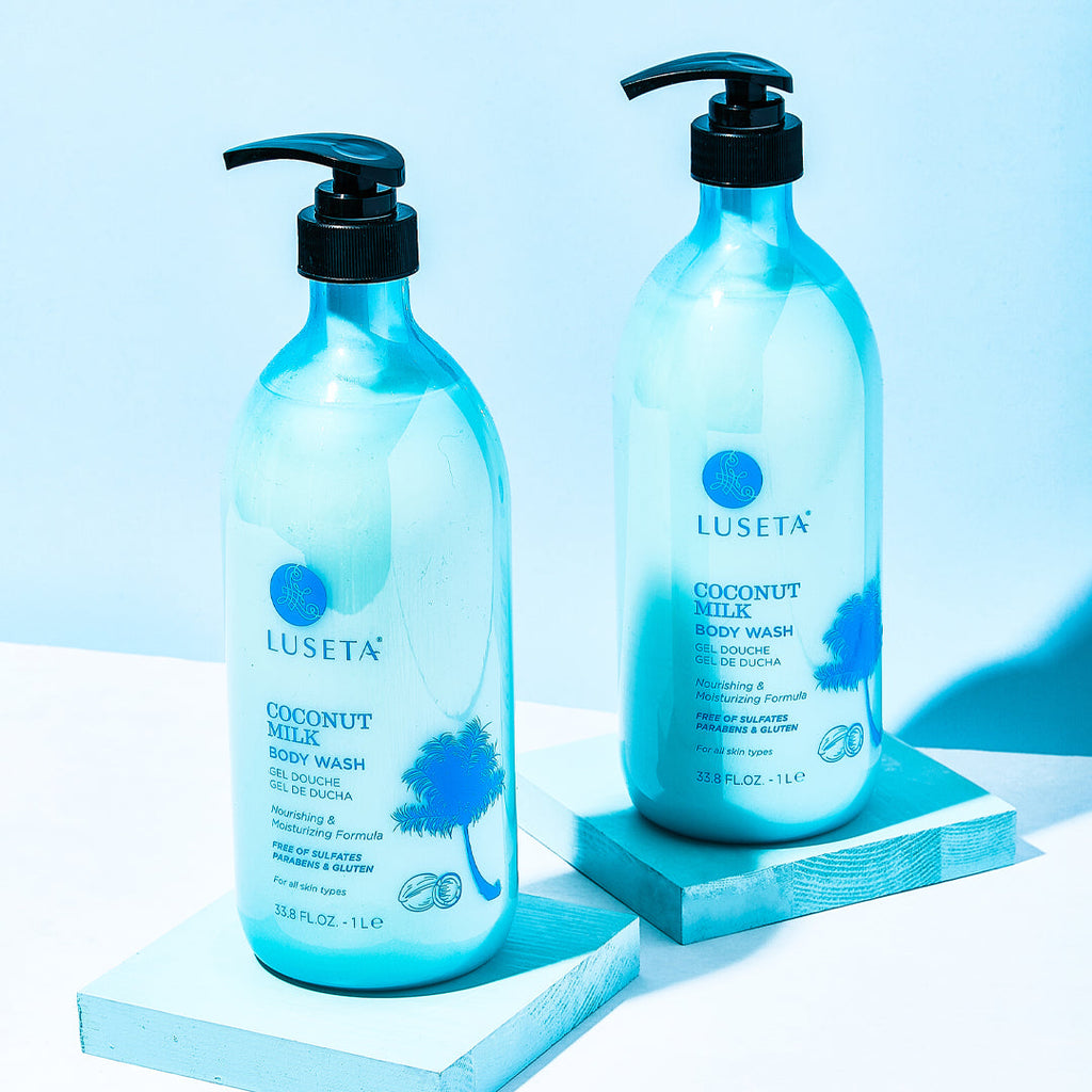 Coconut Milk Body Wash Body Wash Luseta Beauty 33.8oz 