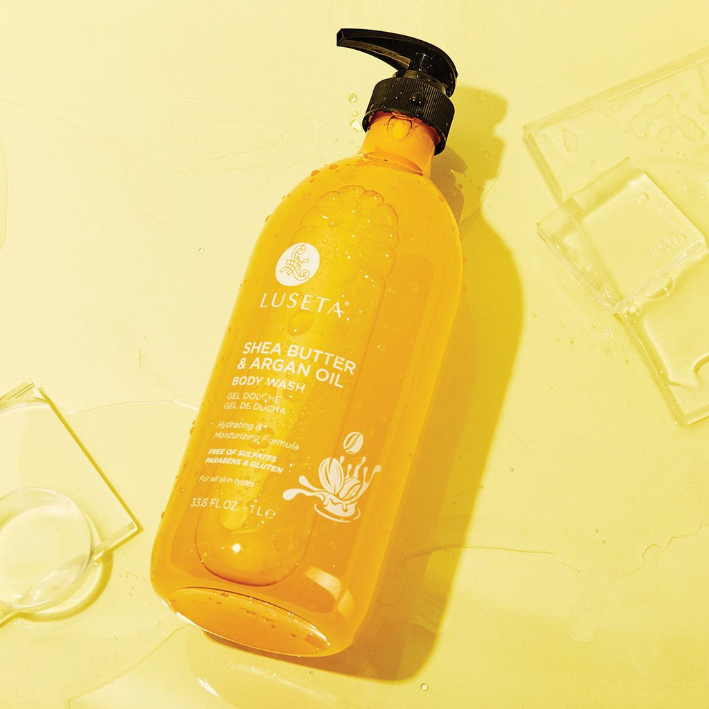 Shea Butter & Argan Oil Body Wash - Luseta Beauty