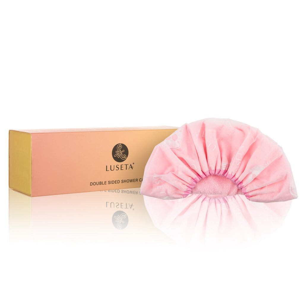 Double Sided Shower Cap - Luseta Beauty